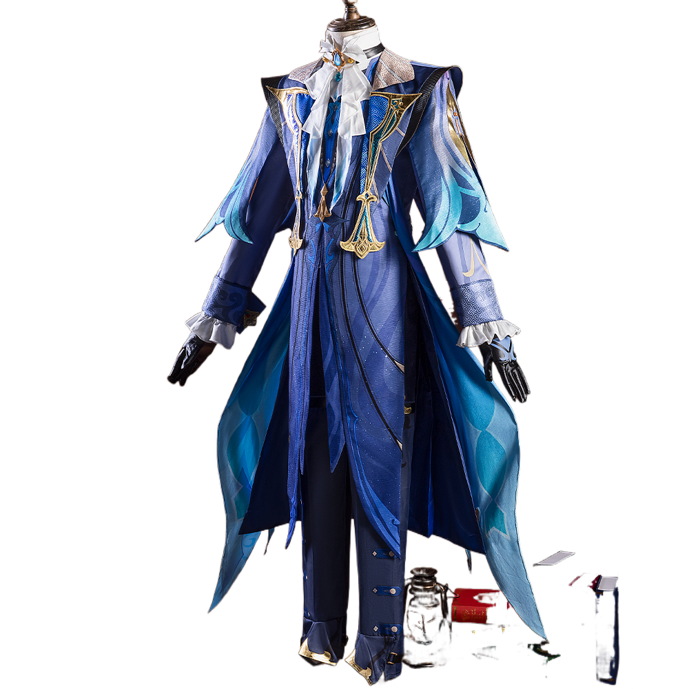 Astricos Genshin Impact Neuvillette Cosplay Costume – Premium Game-Inspired Attire for Men - Astricos