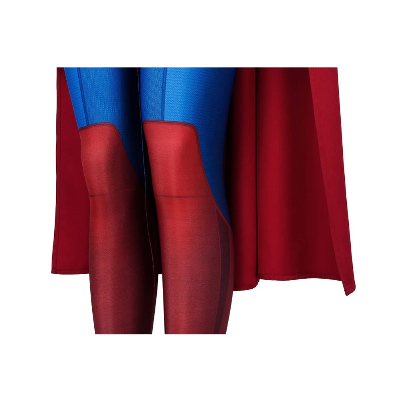 Astricos Supergirl Season 5 Kara Zor-El Cosplay Jumpsuit with Cape - Embrace Your Inner Hero - Astricos