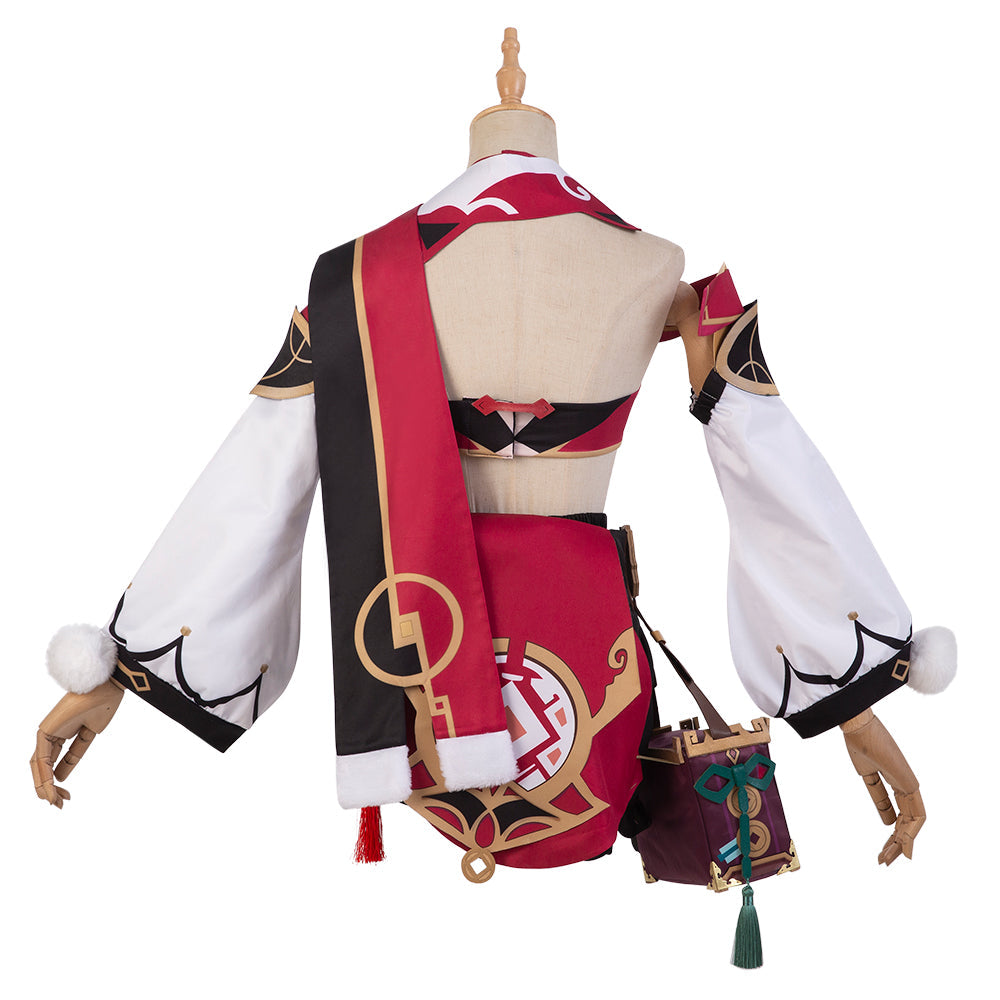 Astricos Genshin Impact Yanfei Cosplay Costume - High-Quality Game-Inspired Anime Outfit - Astricos