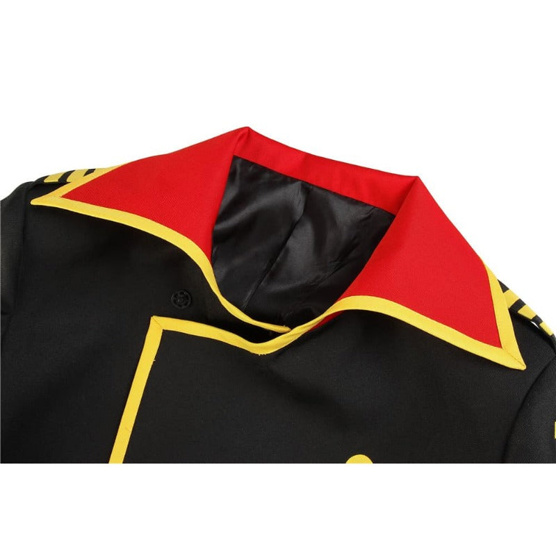 Astricos Juzo Okita Space Battleship Yamato Cosplay Costume for Halloween and Anime Events - Astricos