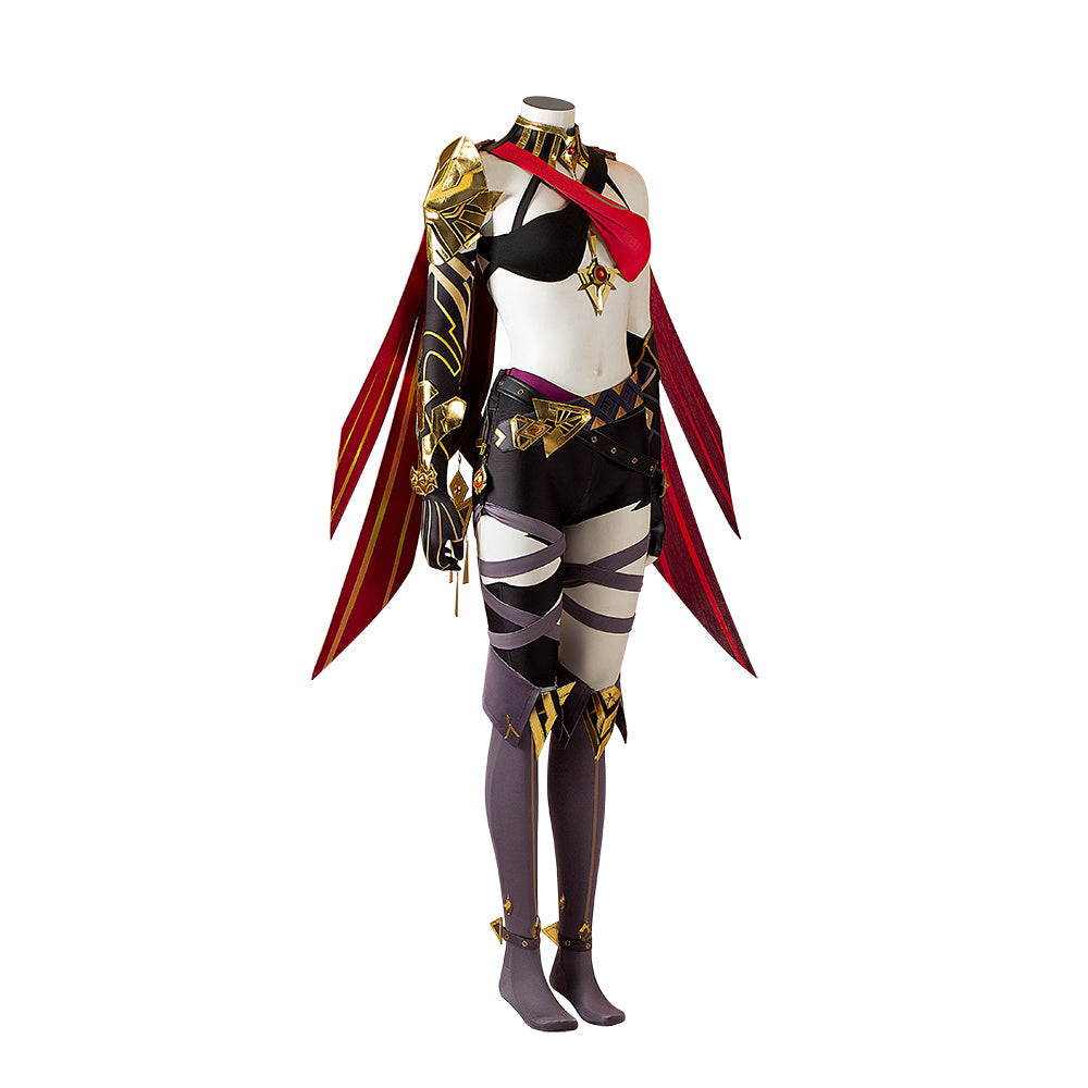 Astricos Cosplay Costume - Genshin Impact Dehya Character Outfit for Women - Astricos