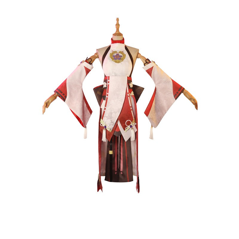 Astricos Genshin Impact Yae Miko Cosplay Dress - Unique Halloween Costume for Women - Astricos