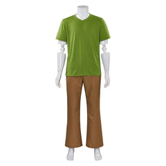 Astricos Shaggy Costume for Men – Premium Halloween Cosplay Outfit with Green Shirt & Pants - Astricos