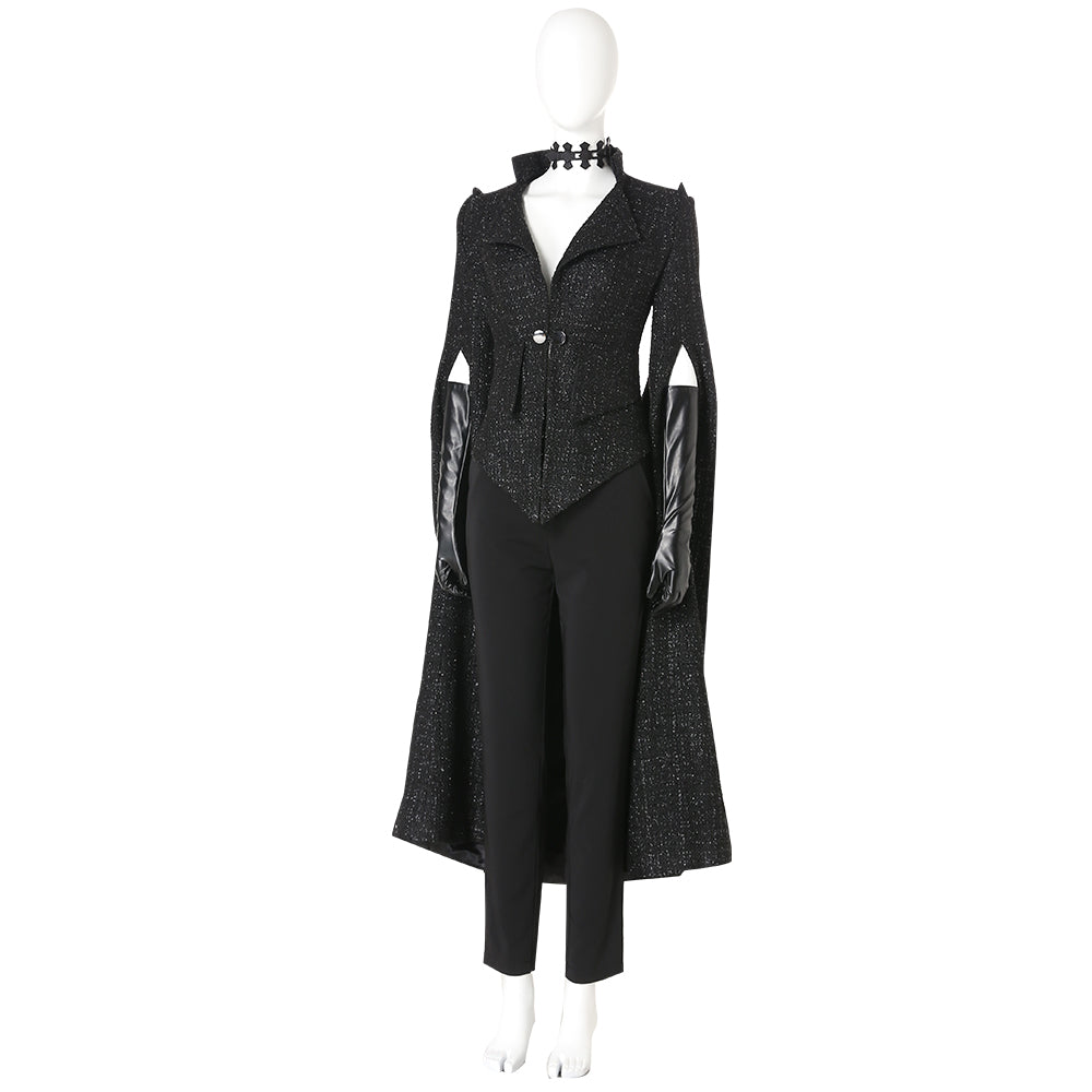 Astricos Cruella Cosplay Costume - Black Dress, Evil Queen Halloween, Emma's Style - Astricos