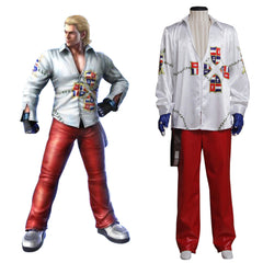 Astricos Adult Men's Steve Fox Cosplay Costume | Battle Uniform with Shirt & Pants - Astricos