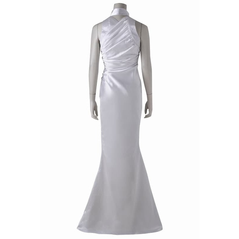 Astricos Lunafreya Nox Fleuret Cosplay Costume - Elegant White Dress for Halloween & Anime Events - Astricos