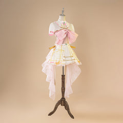 Astricos Ace Taffy Cosplay Costume - Pink Virtual Idol Dress Set for Enthusiasts - Astricos