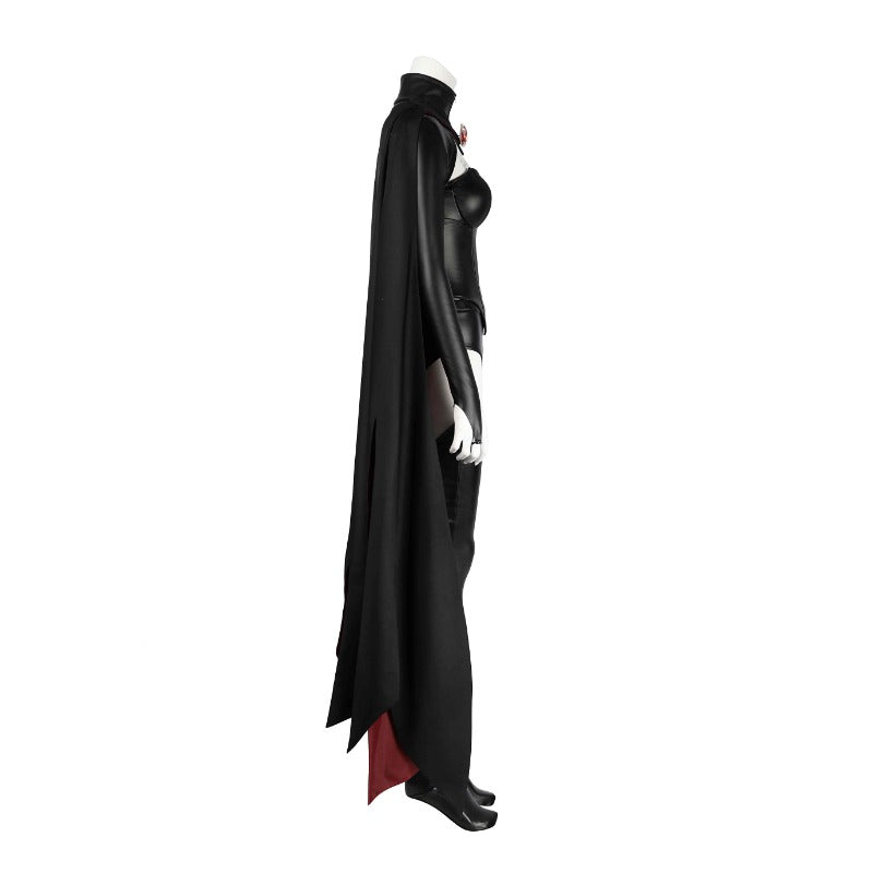 Astricos Madelyne Pryor Cosplay Costume - X-Men Villain Jumpsuit and Cloak for Halloween - Astricos