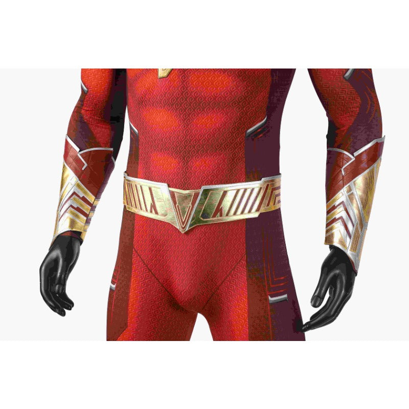 Astricos Shazam Deluxe Cosplay Costume for Adults - Perfect for Halloween Parties - Astricos