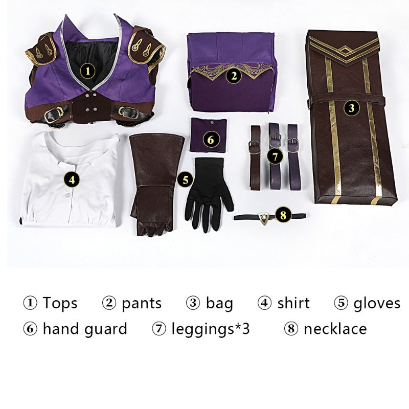 Embrace Your Inner Caitlyn with the Astricos Arcane Cosplay Costume Set for Halloween - Astricos