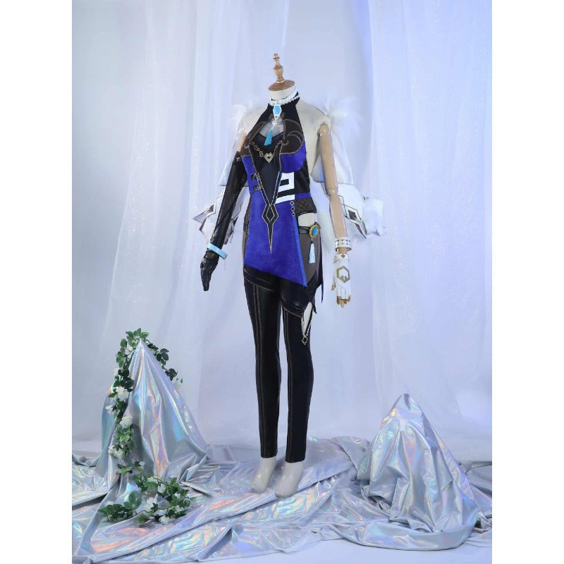 Astricos Yelan Cosplay Costume - Dive into the Enchanting World of Teyvat for Halloween and Parties - Astricos