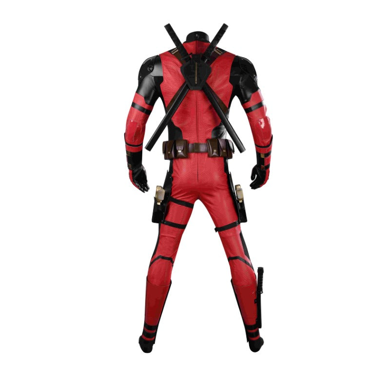 Astricos Samurai Deadpool Cosplay Costume - Blend of Deadpool & Wolverine | Movie and TV Series - Astricos