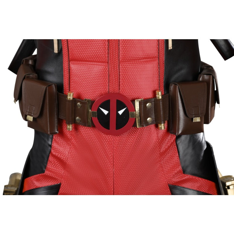 Astricos Samurai Deadpool Cosplay Costume - Blend of Deadpool & Wolverine | Movie and TV Series - Astricos