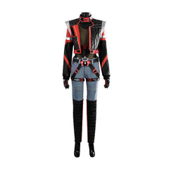 Astricos Palmer Punk Cosplay Costume - Complete Set with Shirt, Pants, Coat, Belts, Boots - Astricos