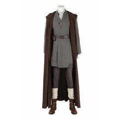 Astricos Obi-Wan Kenobi Cosplay Costume Full Set - Jedi Knight Outfit for Halloween & Carnival - Astricos