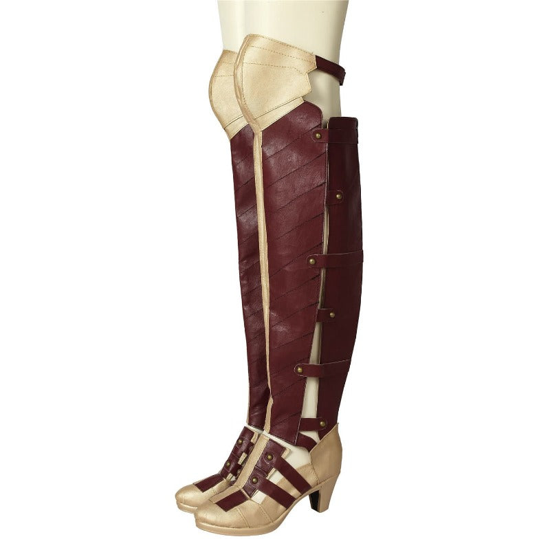 Astricos Diana Prince Cosplay Costume with Boots - Authentic Movie-Inspired Suit - Astricos