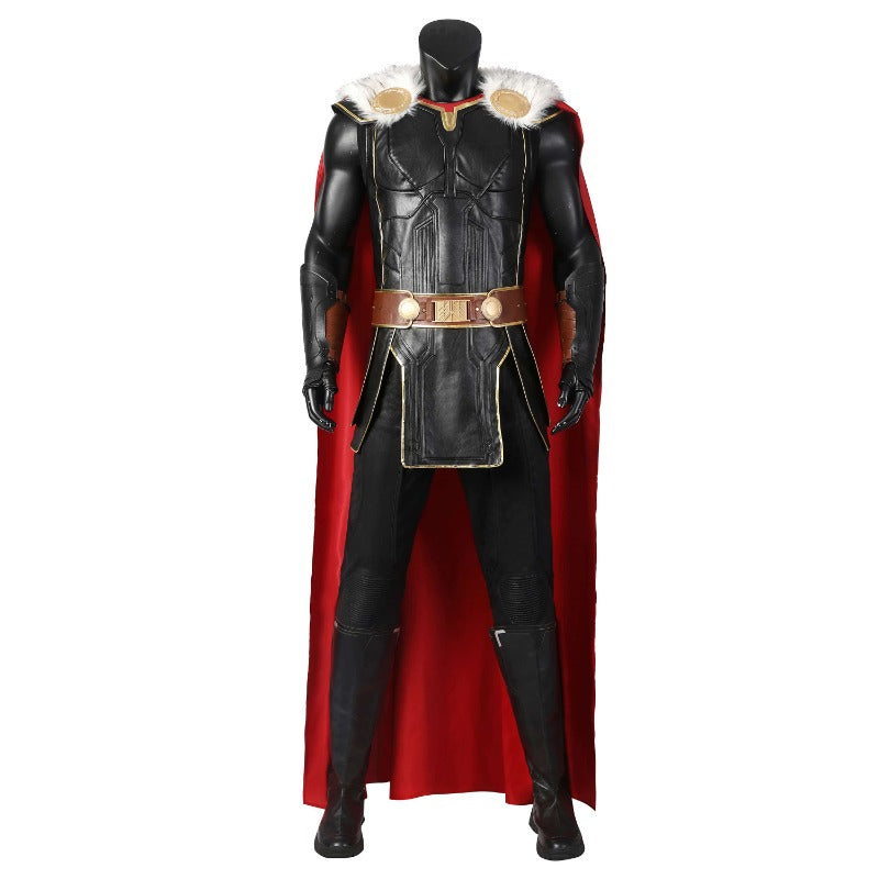 Astricos Thor Love and Thunder Cosplay Leather Suit - Embody the God of Thunder - Astricos