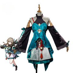 Astricos Qingque Cosplay Costume - Sexy Women's Dress for Honkai Star Rail Fans - Astricos