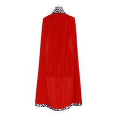 Astricos King Red Velvet Cloak for Adults | Supreme for Halloween, Christmas, and Carnival Parties - Astricos