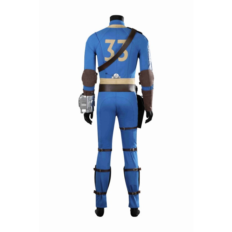 Astricos Fallout Overseer Hank Cosplay Costume for Men - Authentic Halloween Suit - Astricos