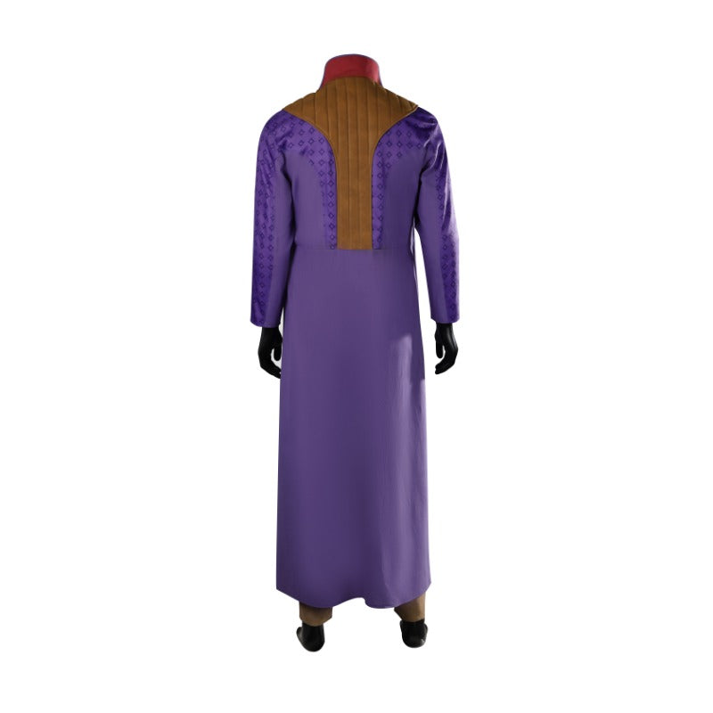 Astricos Gale Dekarios Cosplay Costume - Baldur's Gate Inspired Purple Wizard Full Set for Halloween - Astricos