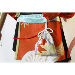 Astricos Yoimiya Cosplay Kimono Dress with Wig | Genshin Impact Inspired Outfit - Astricos