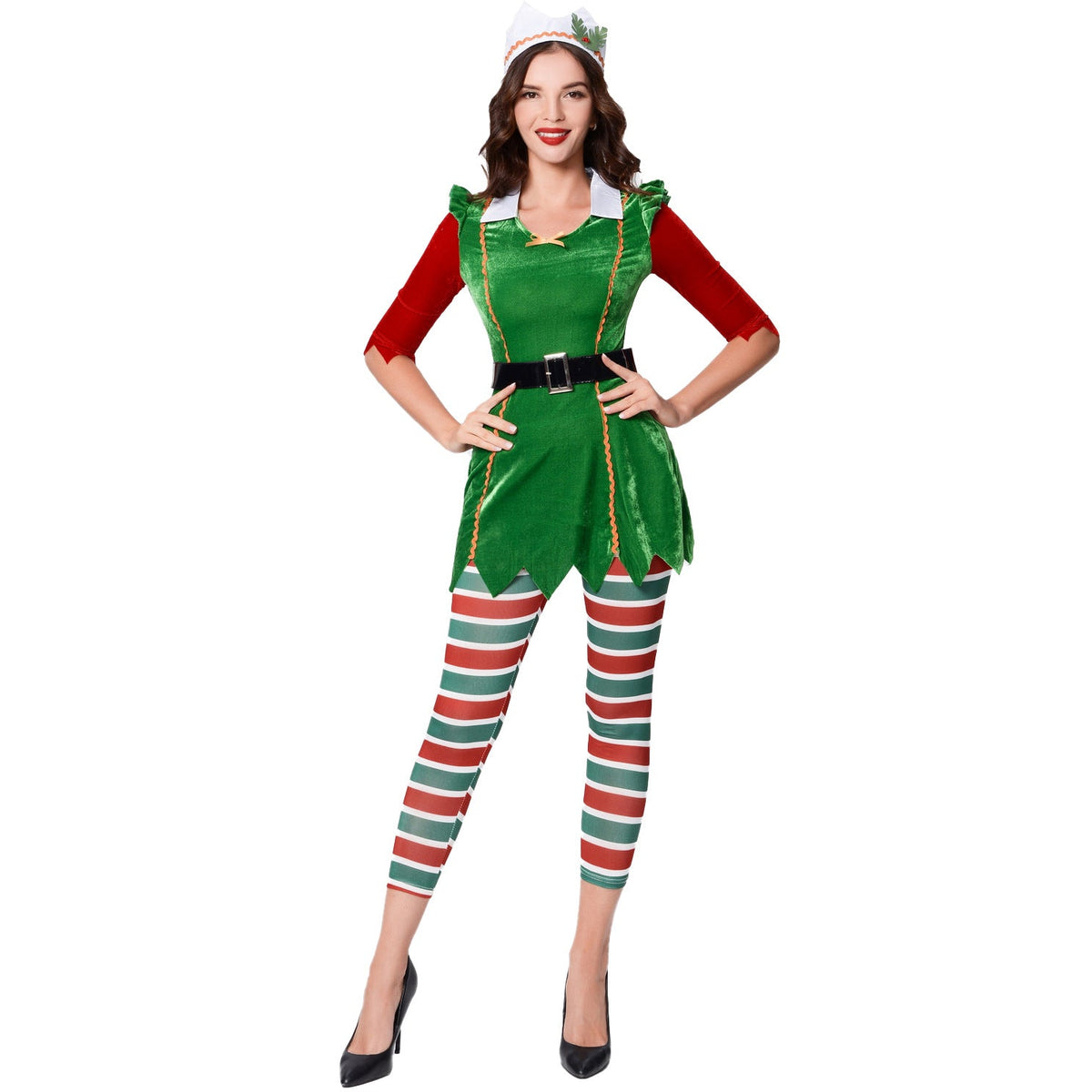 Astricos Girls Cosplay Christmas Costume - Festive Stage Performance Outfit - Astricos