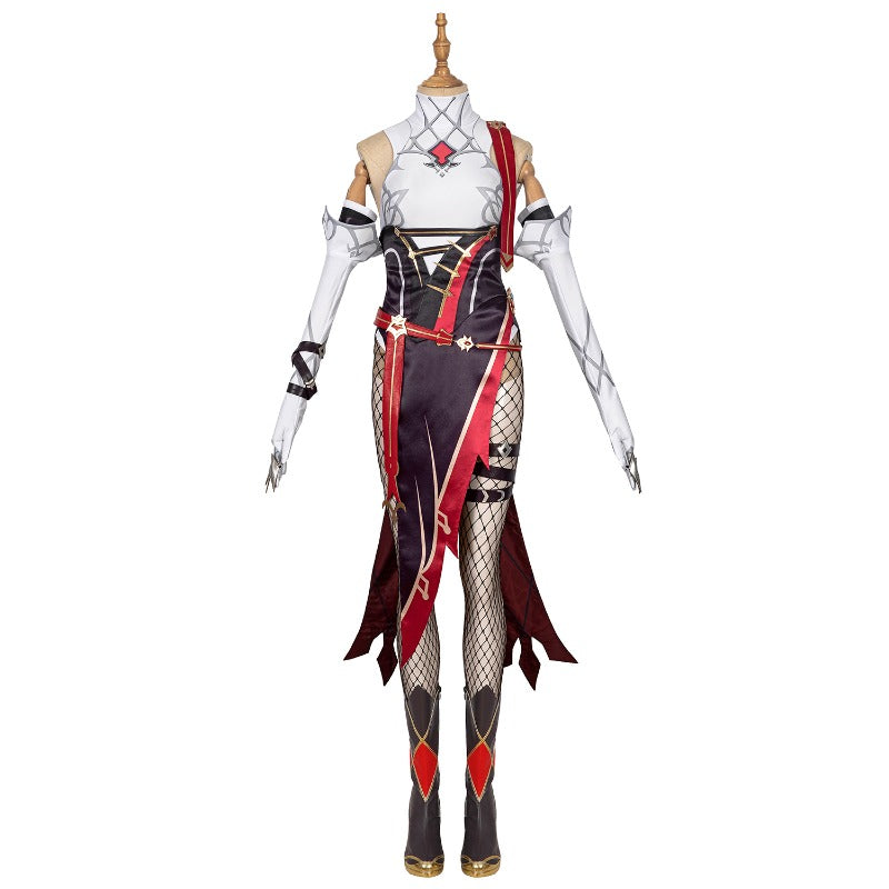 Astricos Genshin Impact Rosalia Cosplay Costume for Halloween and Carnival - Astricos