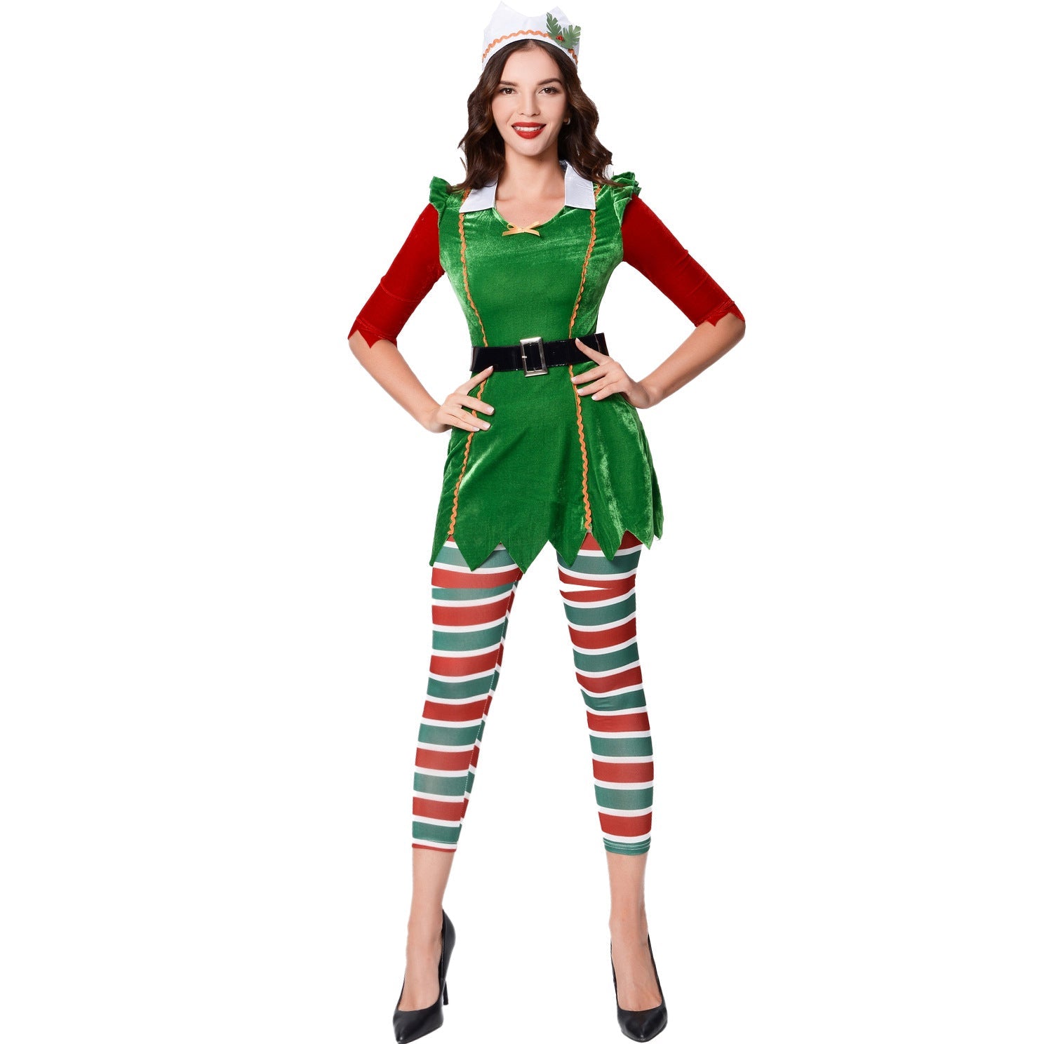 Astricos Girls Cosplay Christmas Costume - Festive Stage Performance Outfit - Astricos