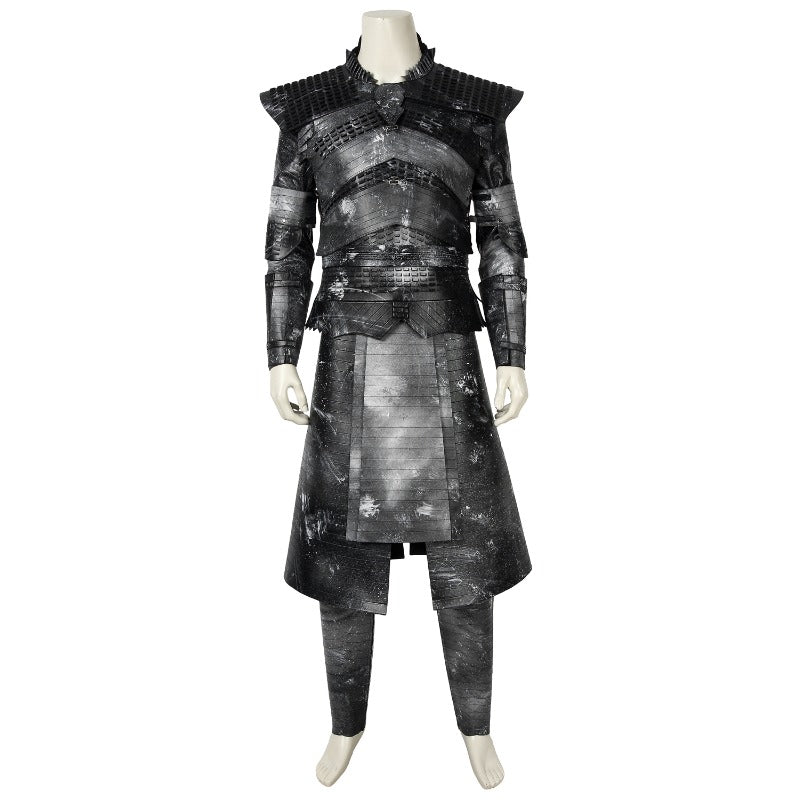 Astricos Game of Thrones Night's King Cosplay Costume – White Walker Commander Roleplay Outfit for Halloween - Astricos