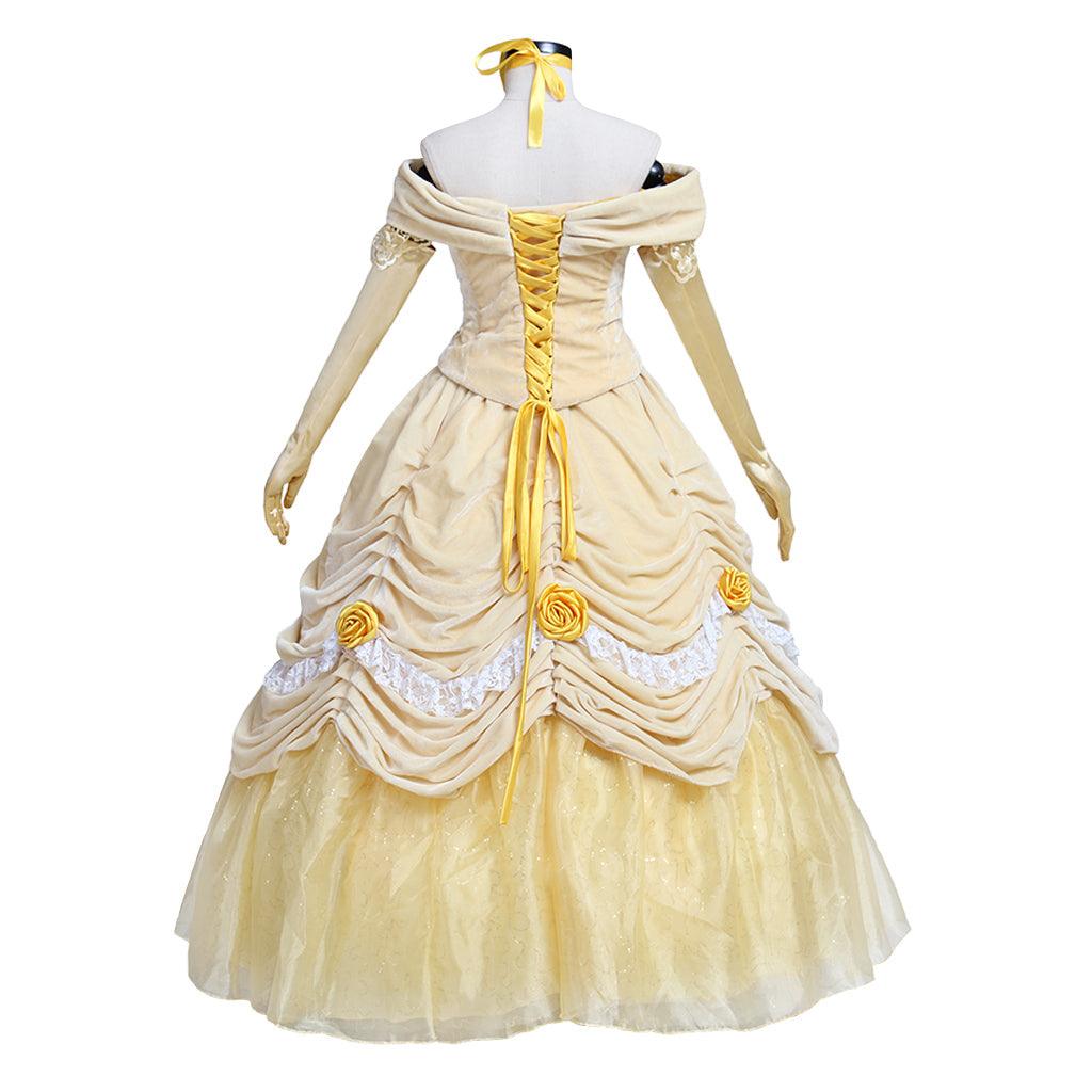 Astricos Belle Cosplay Costume Series | Elegant Disney Princess Dress for Halloween & Cosplay - Astricos