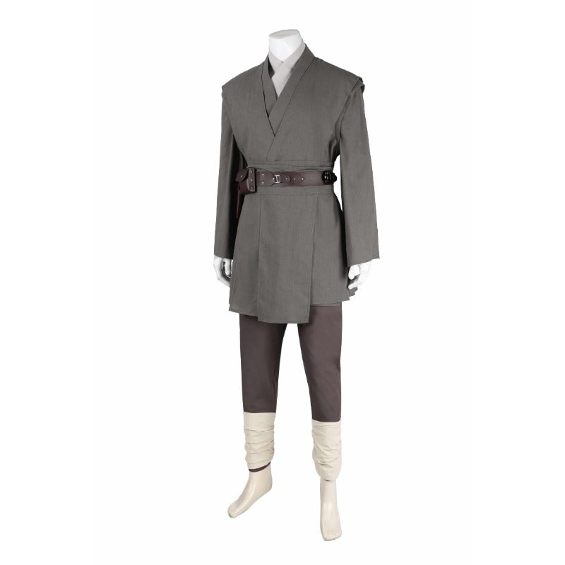 Astricos Obi-Wan Kenobi Cosplay Costume Full Set - Jedi Knight Outfit for Halloween & Carnival - Astricos