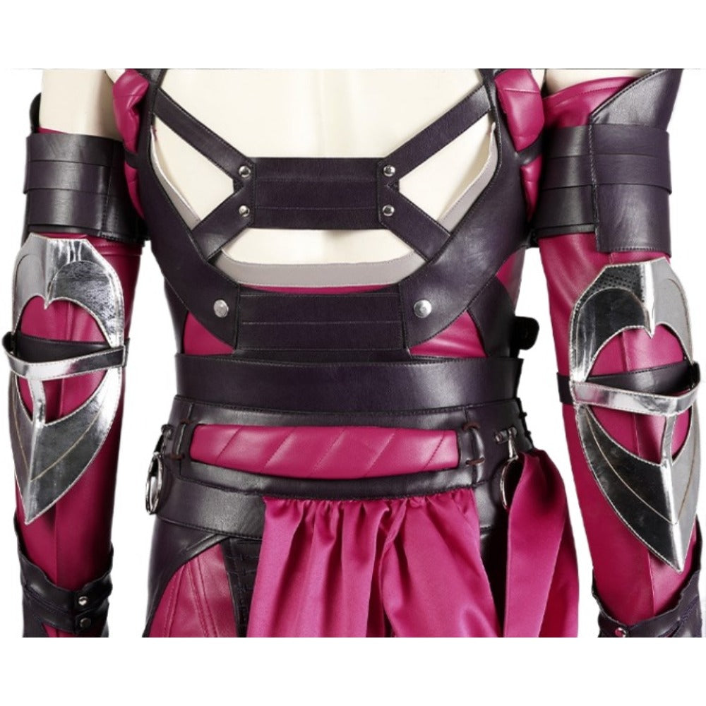 Astricos Mileena Cosplay Costume - Mortal Kombat Sexy Battle Outfit for Halloween Parties - Astricos