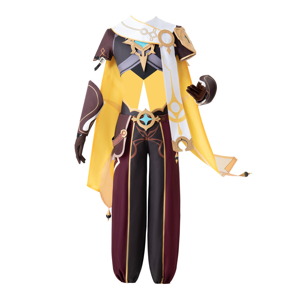 Astricos Genshin Impact - Traveler (Aether) Cosplay Costume | Premium Anime-Inspired - Astricos