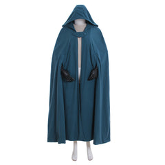 Elegant Winter Cloak Hooded Trench Coat for Women - Gothic Cape by Astricos - Astricos