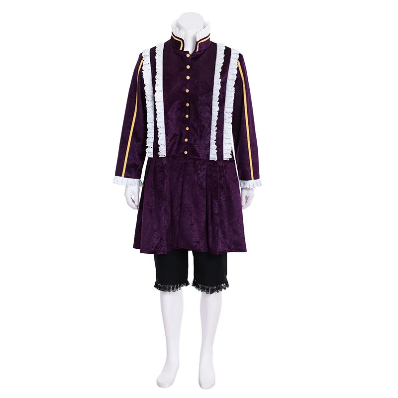 Astricos King Henry VIII Cosplay Costume - Authentic Medieval Renaissance Monarch Outfit - Astricos