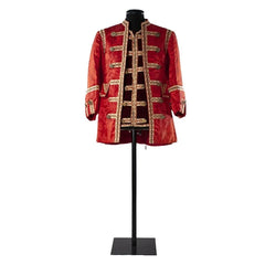 1790s Men's Victorian Tailcoat & Red Vest | Rococo Costume for Medieval Themed Events by Astricos - Astricos