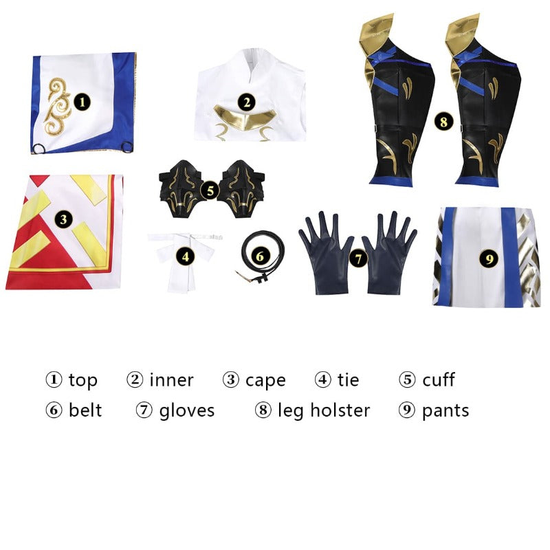 Astricos Fire Emblem Engage Cosplay Outfit - Premium Game Character Costume for Events - Astricos