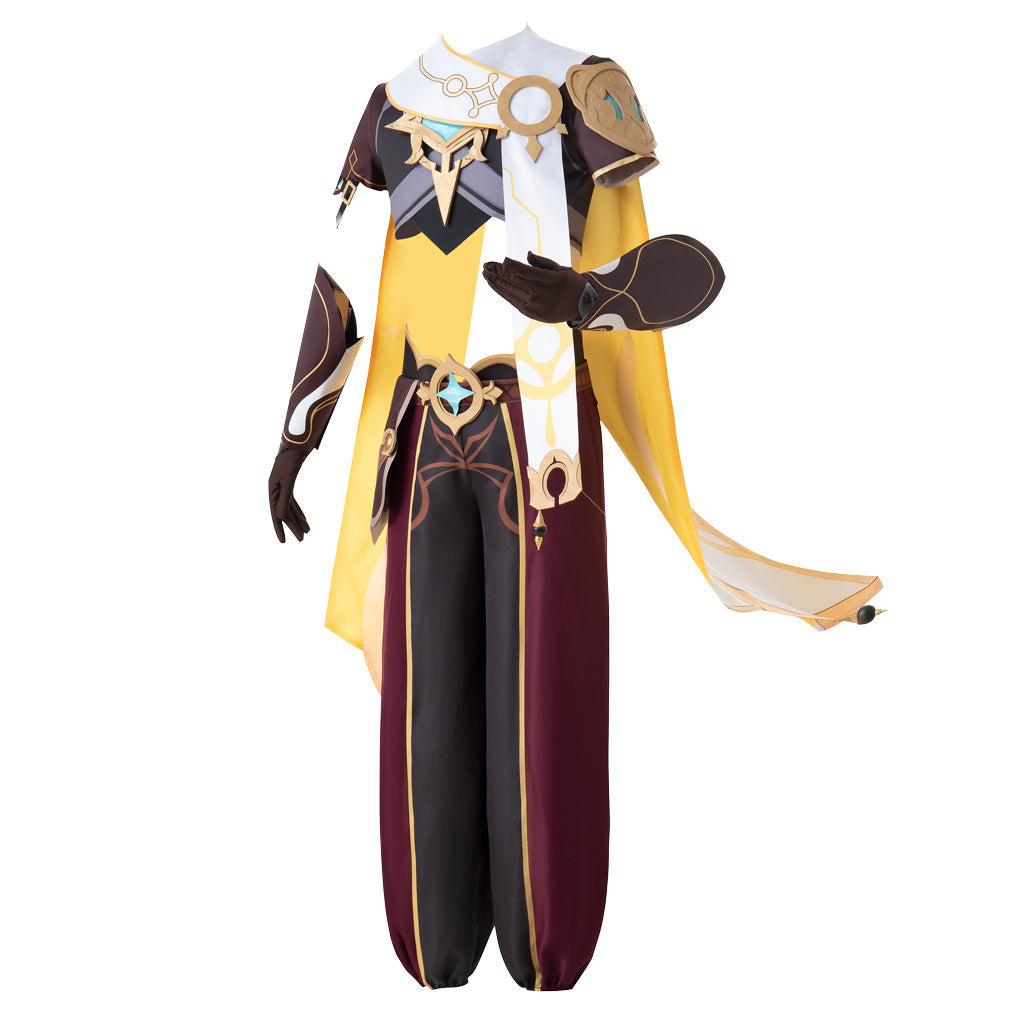 Astricos Genshin Impact - Traveler (Aether) Cosplay Costume | Premium Anime-Inspired - Astricos