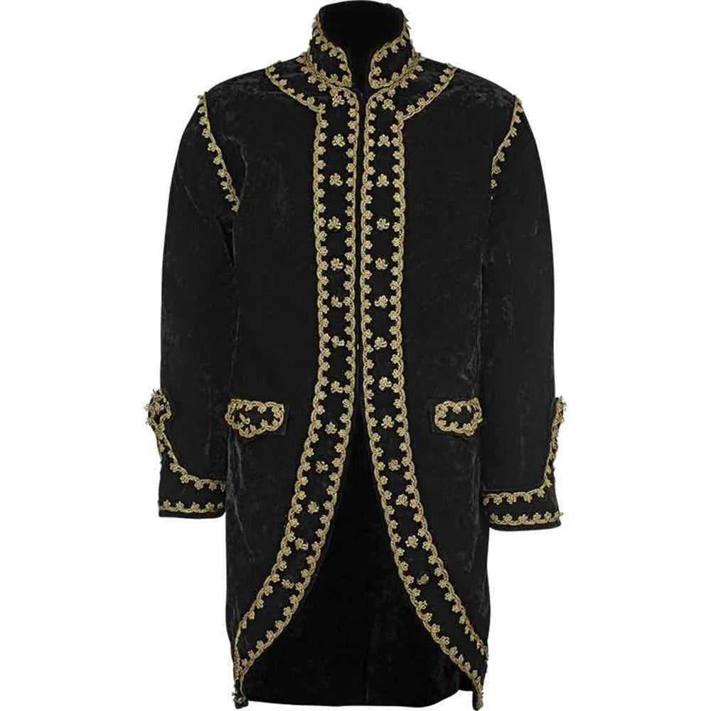 18th Century Baroque Tudor Jacket for Men - Victorian Renaissance Theater Coat | Astricos - Astricos