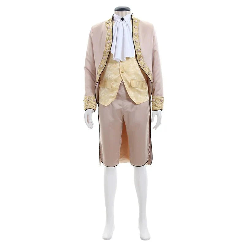 18th Century Colonial Men's Tailcoat Costume - Victorian Rococo Regency Suit | Astricos Medieval Series - Astricos