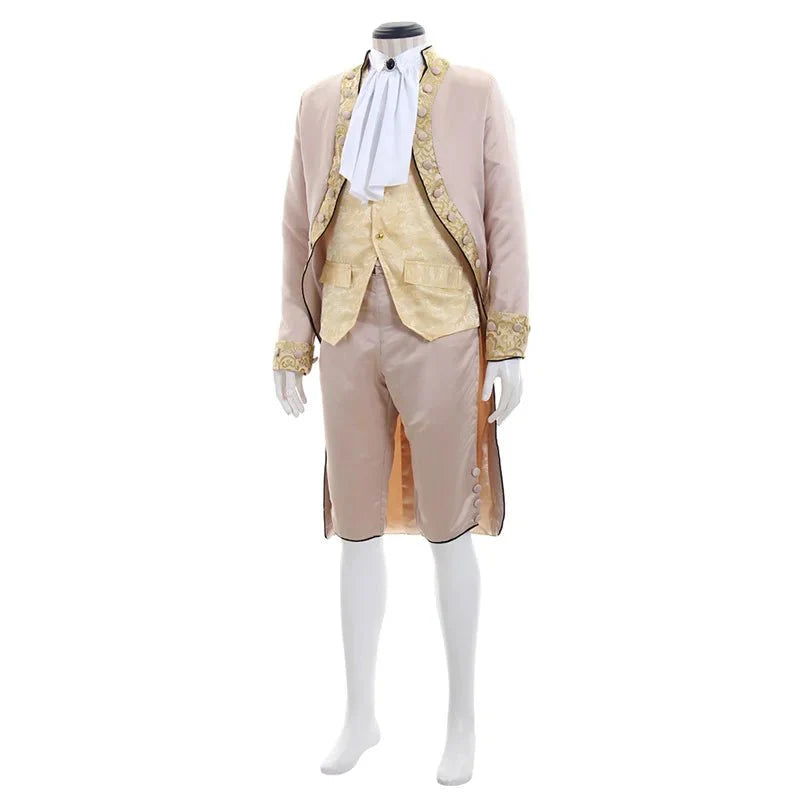 18th Century Colonial Men's Tailcoat Costume - Victorian Rococo Regency Suit | Astricos Medieval Series - Astricos