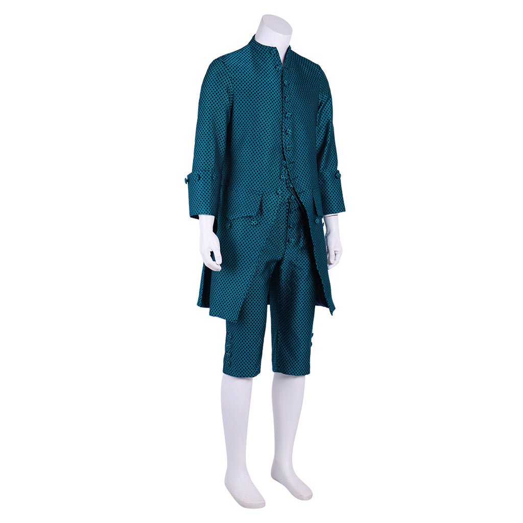 18th Century Colonial Military Tuxedo Costume - Astricos Victorian Era Men's Halloween Suit - Astricos