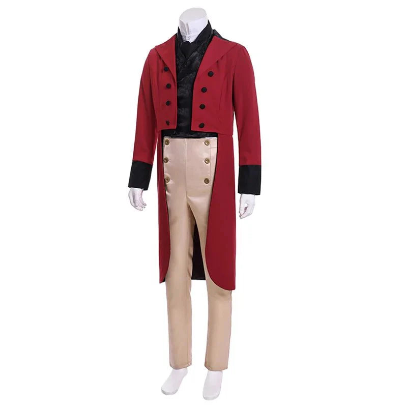 18th Century Astricos Colonial Regency Suit for Men - Victorian Officer Uniform Tuxedo | Cosplay & Historical Events - Astricos