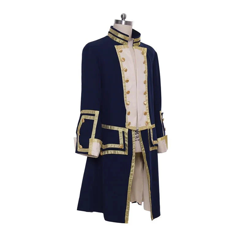 18th Century Colonial Uniform Costume – George Washington Inspired Astricos Royal Jacket | Astricos Historical Series - Astricos