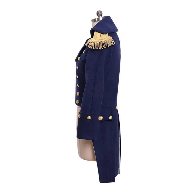 18th Century Inspired Astricos George Washington Military Jacket - Royal Colonial Tuxedo Coat | Medieval Series - Astricos