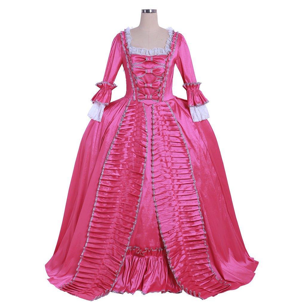 18th Century Inspired Marie Antoinette Colonial Rococo Ball Gown Dress | Astricos Vintage Princess Costume - Astricos