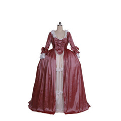 18th Century Inspired Astricos Rococo Dress - Bold Bows and Iridescent Tones - Astricos