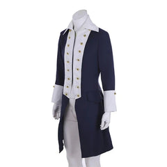 18th Century Men's Royal Jacket Costume - Astricos Regency Blue Uniform Cosplay Coat | Tudor Inspired Outfit - Astricos