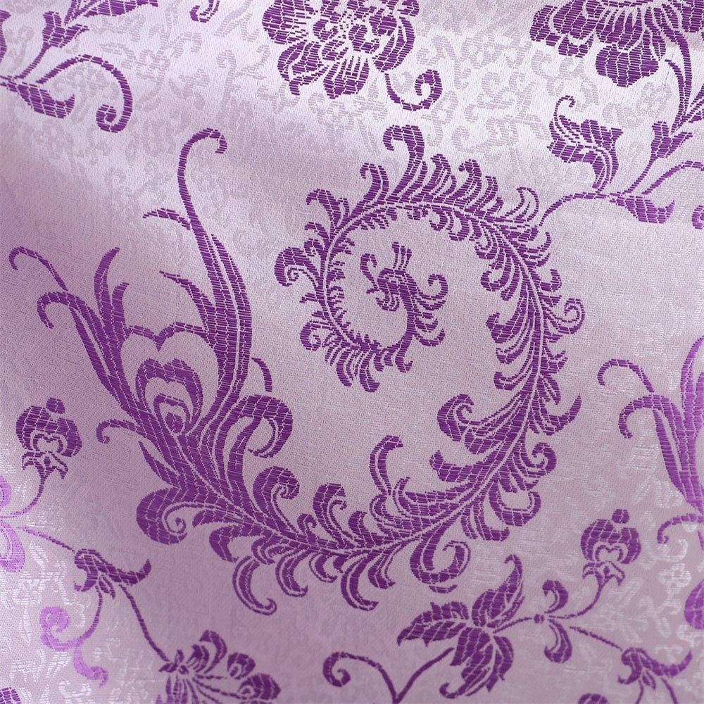 18th Century Rococo Purple Brocade Dress - Exquisite Embroidered Gown from Astricos' Historical Series - Astricos